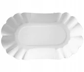 Opakowania gastronomiczne - Tacka papierowa muszelka 11 x 19 cm, 250 sztuk - miniaturka - grafika 1
