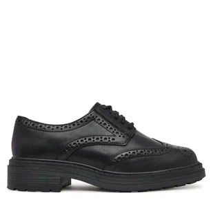 Oxfordy Clarks Orinoco3 Derby 26183170 Czarny - Półbuty damskie - miniaturka - grafika 1
