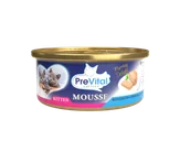 Mokra karma dla kotów - Mus dla kociąt z rybami oceanicznymi PreVital mini puszka 85 g - miniaturka - grafika 1
