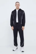 Dresy męskie - adidas dres SPORTY STREET męski kolor czarny - miniaturka - grafika 1