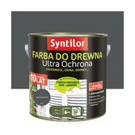 Farby olejne i specjalne - Farba do drewna Ultra ochrona 2 l Ciemnoszary Syntilor 3239911636634 - miniaturka - grafika 1