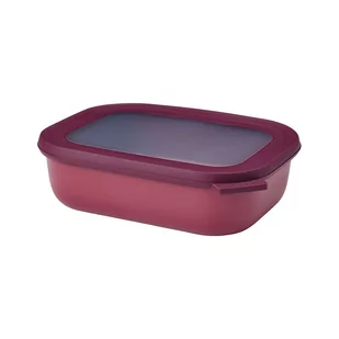 Mepal Mepal Cirqula Oblong Nordic Berry 1 L Bordowa Miska Kuchenna Plastikowa Z Pokrywką - Miski i półmiski - miniaturka - grafika 2