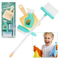Zabawy w naśladowanie dorosłych - Zestaw do sprzątania dla dzieci, zabawkowy zestaw do nauki porządku MEGA CREATIVE - miniaturka - grafika 1
