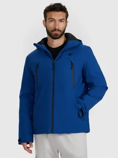 4F Kurtka przejściowa membrana 10000 męska - niebieska XXL - Kurtki i kamizelki sportowe męskie - miniaturka - grafika 1