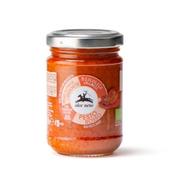 Alce Nero PESTO CZERWONE Z SUSZONYCH POMIDORÓW BIO 130 g - AL