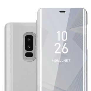 Pokrowiec Do Samsung Galaxy S9 PLUS w Etui SREBRNY AGAT  Case Cover Obudowa Ochronny Cadorabo - Etui i futerały do telefonów - miniaturka - grafika 1