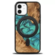 Etui i futerały do telefonów - Etui Bewood Unique na iPhone 12 Mini - Turquoise z MagSafe - miniaturka - grafika 1