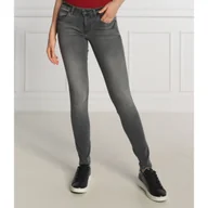 Spodnie damskie - GUESS Jeansy Curve X | Skinny fit - miniaturka - grafika 1