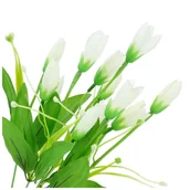 Sztuczne kwiaty - Bukiet Tulipanki Białe KR330A - miniaturka - grafika 1
