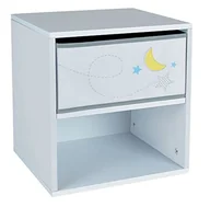 Szafy i szafki dla dzieci - Fun House 713038 Przestrzeń przy szafce/stolik nocny z szufladą H.36 X L. 33 X P. 30 CM dla dzieci, od 2 lat - miniaturka - grafika 1