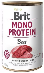 Brit MONO PROTEIN BEEF 6x400g 22828-uniw - Mokra karma dla psów - miniaturka - grafika 1