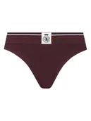 Majtki damskie - Tommy Hilfiger Figi klasyczne UW0UW06064 Bordowy - miniaturka - grafika 1