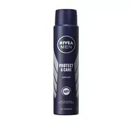 Dezodoranty i antyperspiranty męskie - Nivea Men Protect & Care spray 250ml - miniaturka - grafika 1