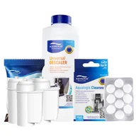 Akcesoria i części do ekspresów do kawy - Zestaw Bosch - Filtr Al-Inte 3szt, Uniwersalny Odkamieniacz 500ml, Cleaneo - miniaturka - grafika 1