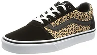 Sneakersy damskie - Vans Damskie sneakersy Ward Suede/Canvas, Cheetah Black White, 42 EU - miniaturka - grafika 1
