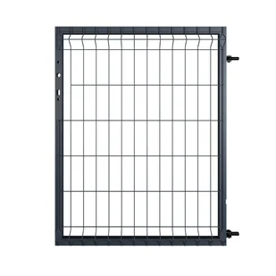 Furtka Modus 100x120 cm prawa antracytowa Naterial - Ogrodzenia - miniaturka - grafika 1