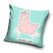 Poszewki na poduszki - Carbotex Poszewka Dekoracyjna Genua 28 Lama 40x40 1208381 - miniaturka - grafika 1