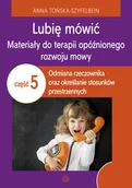Pedagogika i dydaktyka - Harmonia Lubię mówić Materiały do terapii opóźnionego rozwoju mowy 5 - miniaturka - grafika 1