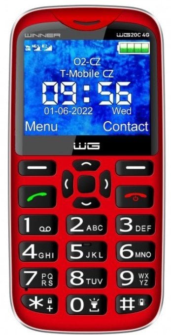 WINNER GROUP WG20C 4G CZERWONY