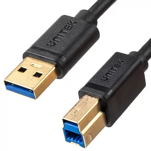 Unitek Unitek Kabel do drukarki USB-A 3.0 5Gbps 2m - Dodatki do drukarek i skanerów - miniaturka - grafika 2