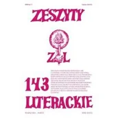 Czasopisma - Zeszyty literackie 143 3/2018 Nowa - miniaturka - grafika 1