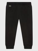 Spodnie i spodenki dla dziewczynek - Lacoste Spodnie dresowe XJ9728 Czarny Regular Fit - miniaturka - grafika 1