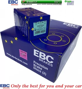 Przednie klocki GreenStuff + NACINANE tarcze hamulcowe 300mm EBC seria USR Ford Escape FWD 2013-2019 - Tarcze hamulcowe - miniaturka - grafika 4