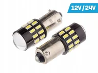 Żarówki samochodowe - Żarówka Vision H21W BAY9s 12/24V 30x 3014 Smd Led, nonpolar, Canbus, biała, - miniaturka - grafika 1