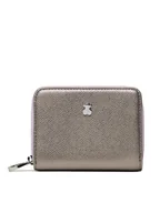Portfele - TOUS Mały Portfel Damski Monedero M. New Dubai 2001690055 Srebrny - miniaturka - grafika 1