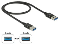 Kable USB - Delock Kabel USB Premium USB 3.1 AM-AM 0,5m 83981 - miniaturka - grafika 1