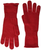 Rękawiczki - United Colors of Benetton Damskie rękawiczki i gałki, Czerwony 015, Taglia unica - miniaturka - grafika 1