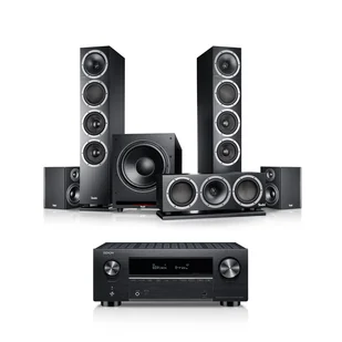 Kino domowe Teufel Theater 500 Surround + Denon X3800H "5.1-Set" - Kino domowe - miniaturka - grafika 1