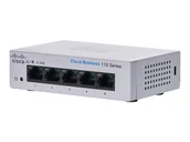 Pozostałe akcesoria sieciowe - CISCO CBS110 Unmanaged 5-port GE Desktop Switch - miniaturka - grafika 1