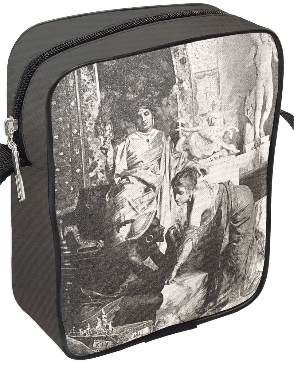 Torba listonoszka Sprzedaż amuletów Henryk Siemiradzki