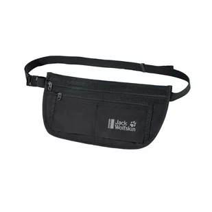 Bezpieczna torebka biodrowa na dokumenty i pieniądze Jack Wolfskin DOCUMENT BELT RFID black - ONE SIZE - Nerki - miniaturka - grafika 1
