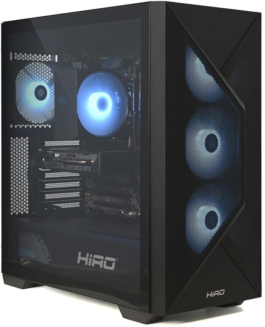 Hiro Hellcat AMD Ryzen 5 5500F, RTX 5050 8GB, 32GB RAM, 1TB SSD, WIFI, W11H ZKG-R5A5050-W2