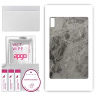 Akcesoria do tabletów i e-booków - folia naklejka skórka strukturalna na TYŁ do Lenovo Tab M10a 5G - Marmur Czarny - apgo SKINS - miniaturka - grafika 1