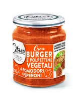 Zdrowa żywność - Citres Creaburger Pomodori Peperoni Pasta warzywna na vege burgera pulpety - miniaturka - grafika 1