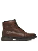 Botki męskie - Bugatti Trzewiki 325-A0U5I-3200 Brązowy - miniaturka - grafika 1