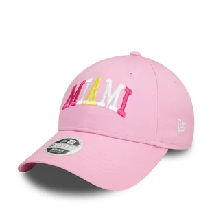 Czapka z daszkiem New Era 9Forty Newe 60565466 Różowy - Czapki damskie - miniaturka - grafika 1