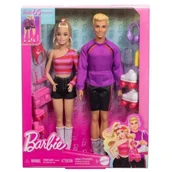 Lalki dla dziewczynek - Barbie Fashionistas. Barbie i Ken na wrotkach - miniaturka - grafika 1