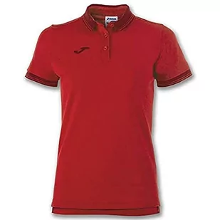 Joma Bali Ii – damska koszulka polo dla kobiet, 900444.600.M, czerwona, M - Koszulki i topy damskie - miniaturka - grafika 1