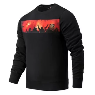 Extreme Hobby Bluza Crewneck Ultras Flare Czarna - Bluzy sportowe męskie - miniaturka - grafika 1