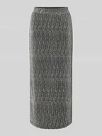 Spódnice - Spódnica midi z elastycznym pasem model ‘SILNA’ - miniaturka - grafika 1