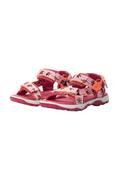 Buty dla dziewczynek - Jack Wolfskin sandały dziecięce SMILEYWORLD kolor różowy - miniaturka - grafika 1