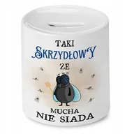 Skarbonki - Skarbonka Dla Skrzydłowego na Urodziny Prezent z Nadrukiem ze Zdjęciem - miniaturka - grafika 1