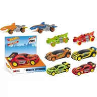 Samochody i pojazdy dla dzieci - Mondo Hot Wheels Pullback Mighty Speeders mix - miniaturka - grafika 1