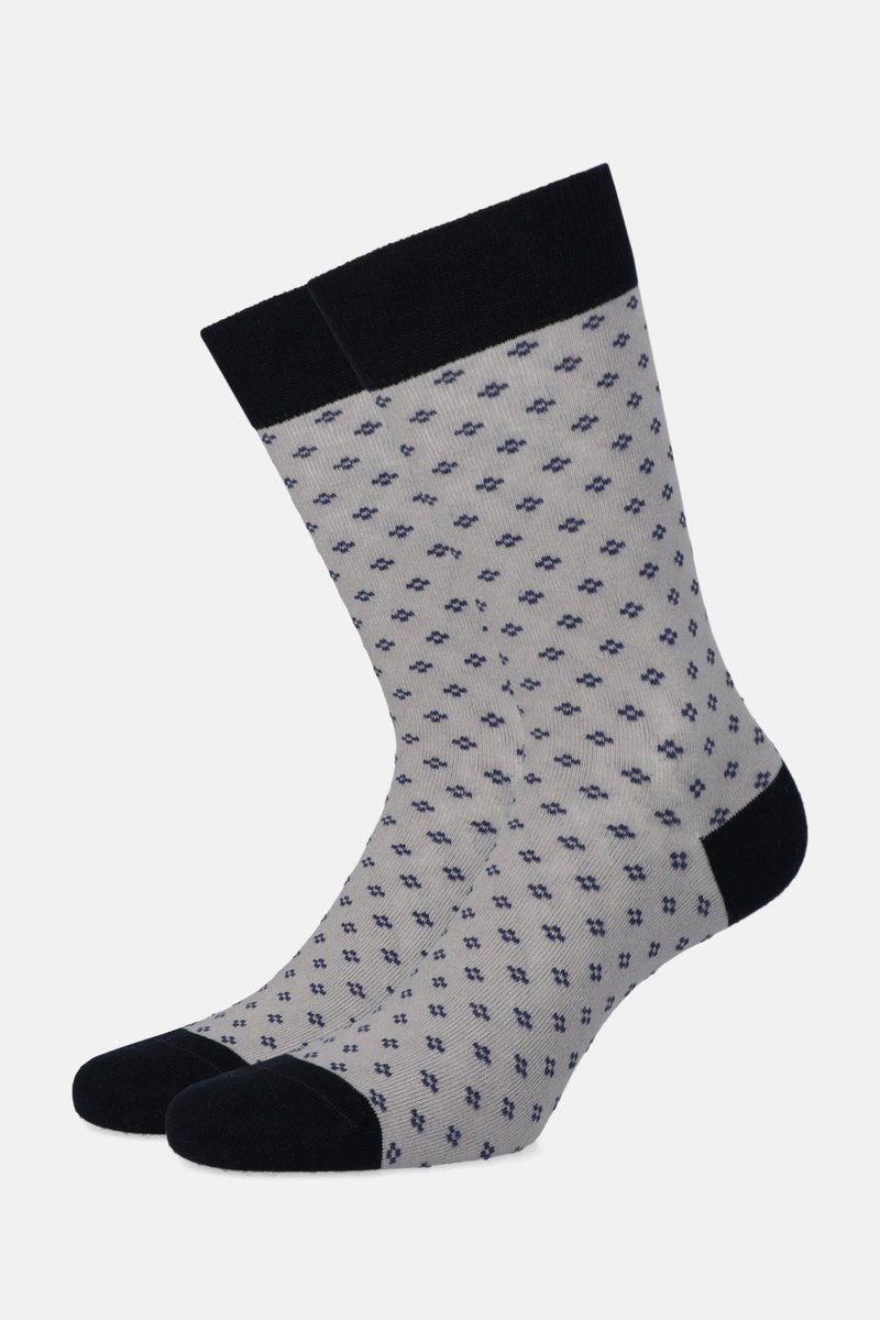 Skarpety Szare we Wzór
