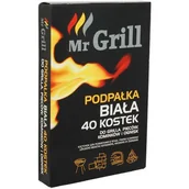 Rozpałki - Rozpałka stała biała (40 kostek) Mr. Grill - miniaturka - grafika 1