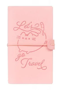 Skórzany Notes Kot Pusheen Pamiętnik Go Travel - Notesy i bloczki - miniaturka - grafika 1